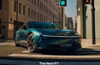 обновленный Xpeng p7