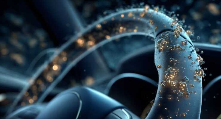 самые грязные места в салоне авто