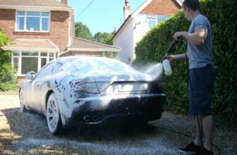 как правильно помыть машину на дачу